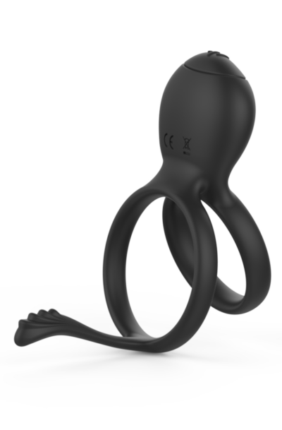 PEPIN, Cockring double anneaux dans un silicone mdical doux avec 1 mode de vibration