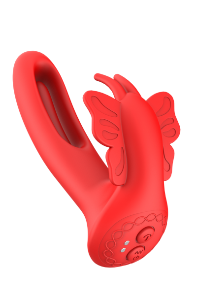 Vibromasseur FLY PULSE Papillon Double Action Tlcommand