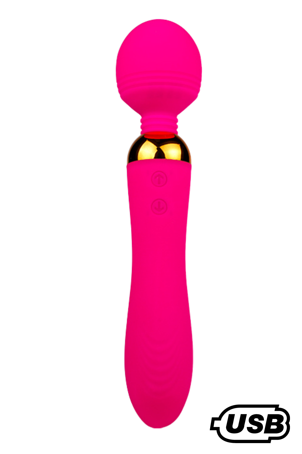SHAKE Rose, Vibromasseur Wand USB en silicone mdical avec 2 puissants moteurs indpendants 1 SHAKE Rose, Vibromasseur Wand USB en silicone mdical avec 2 puissants moteurs indpendants