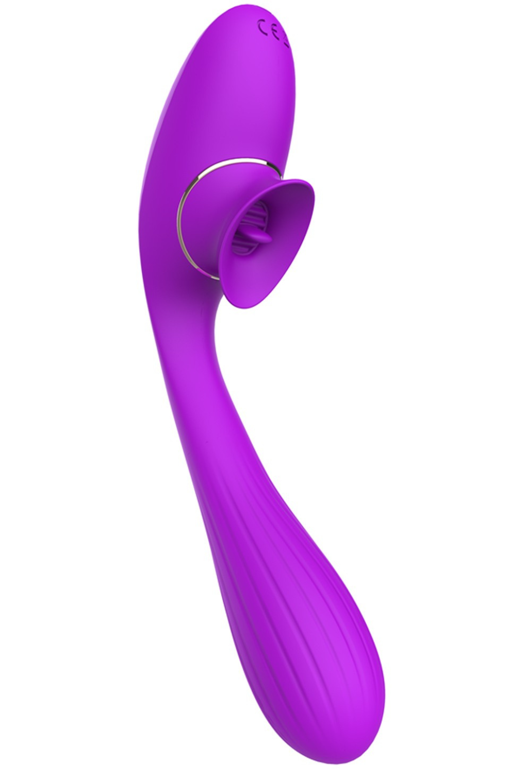 Stimulateur Clitoridien avec langue Vibromasseur Point G 2-en-1 DISA Violet C?ur Ardent 1 Stimulateur Clitoridien avec langue Vibromasseur Point G 2-en-1 DISA Violet C?ur Ardent