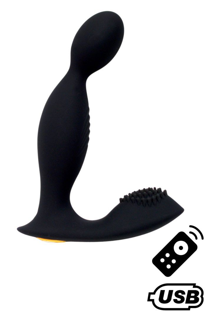 ELIOT, Stimulateur de prostate USB, avec tlcommande, en silicone mdical 1 ELIOT, Stimulateur de prostate USB, avec tlcommande, en silicone mdical