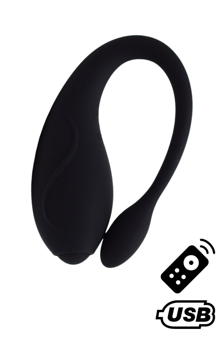 TANDEM Noir, stimulateur pour couple USB avec tlcommande en silicone mdical 1 TANDEM Noir, stimulateur pour couple USB avec tlcommande en silicone mdical