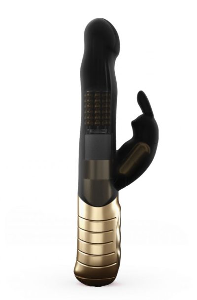 Vibromasseur Dorcel Baby Rabbit - Noir et Or