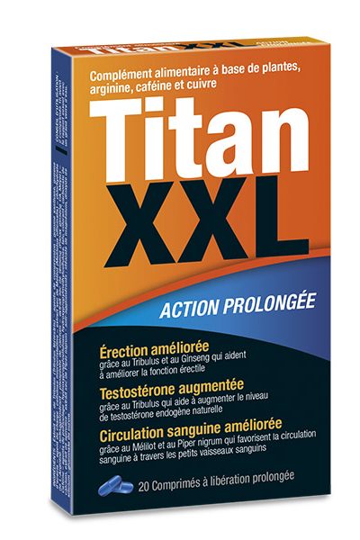 Titan XXL Homme - 20 glules