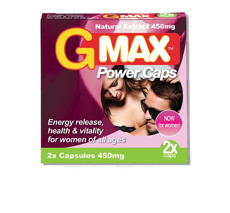 Gmax Perla Rosa Femme - 2 glules 1 Gmax Perla Rosa Femme - 2 glules