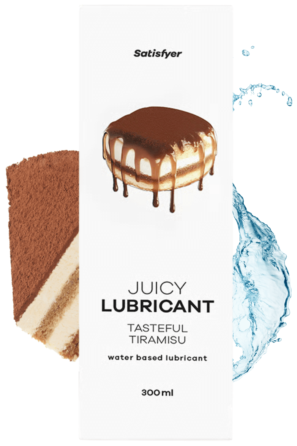 Lubrifiant à base d'eau Tiramisu savoureux 300 ml Satisfyer Contenance : 300 ml, Parfum : Tiramisu savoureux 1 Lubrifiant à base d'eau Tiramisu savoureux 300 ml Satisfyer Contenance : 300 ml, Parfum : Tiramisu savoureux