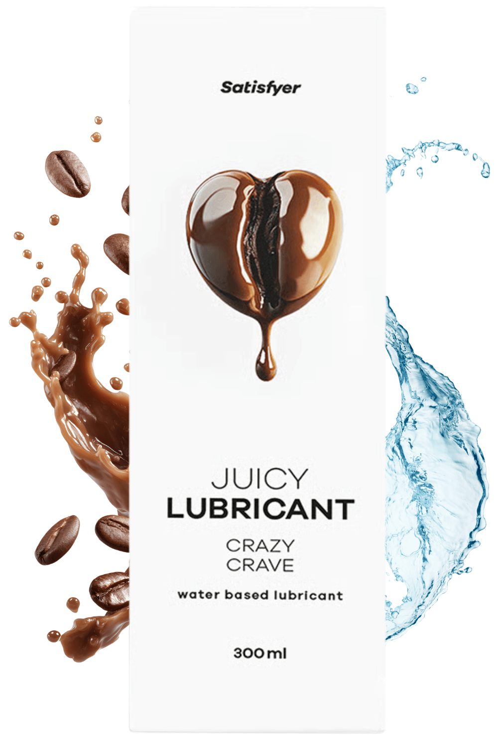 Lubrifiant à base d'eau Café 300 ml Satisfyer Contenance : 300 ml, Parfum : Café 1 Lubrifiant à base d'eau Café 300 ml Satisfyer Contenance : 300 ml, Parfum : Café