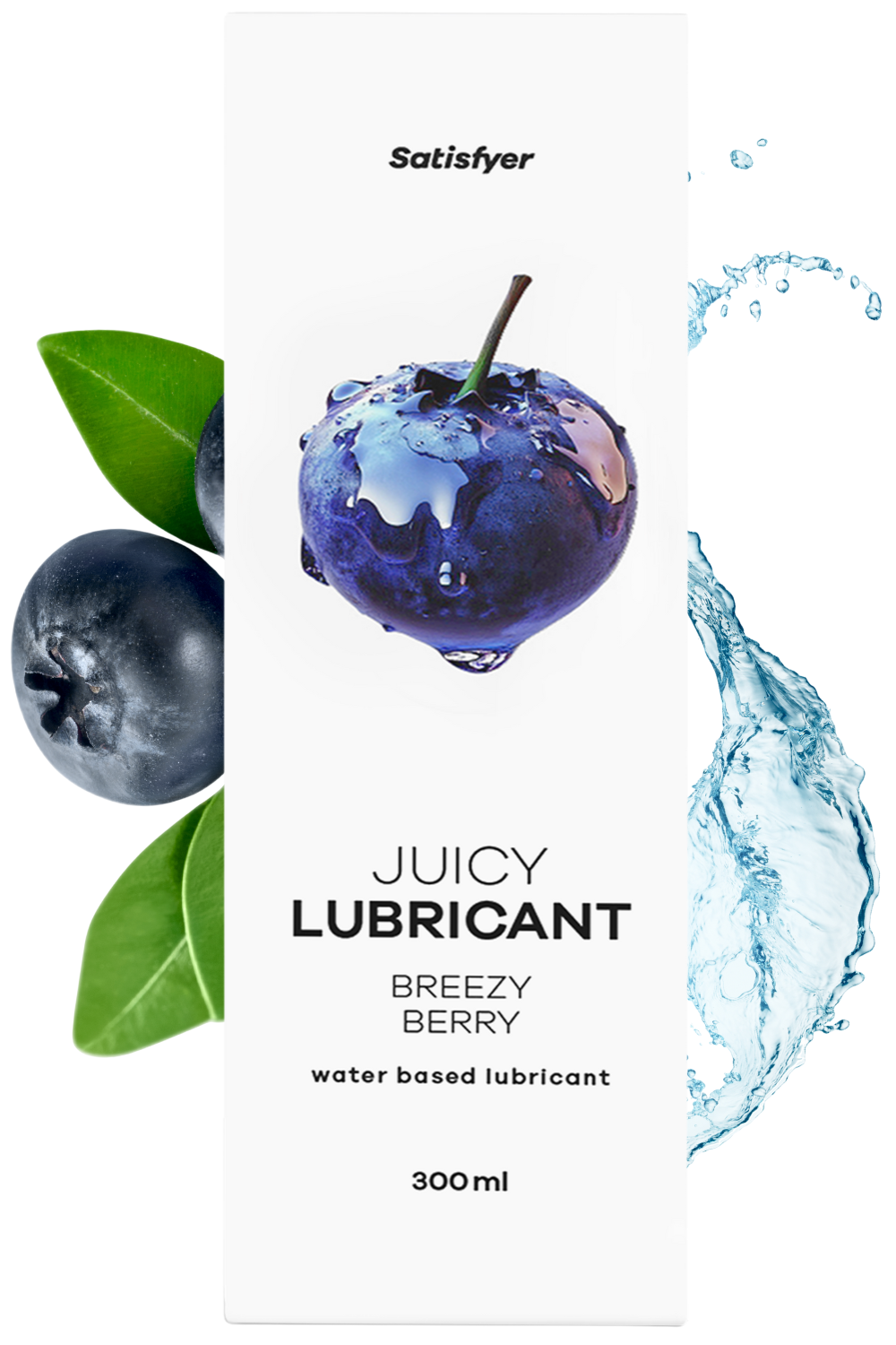 Lubrifiant à base d'eau Myrtille fraiche 300 ml Satisfyer Contenance : 300 ml, Parfum : Myrtille fraiche 1 Lubrifiant à base d'eau Myrtille fraiche 300 ml Satisfyer Contenance : 300 ml, Parfum : Myrtille fraiche