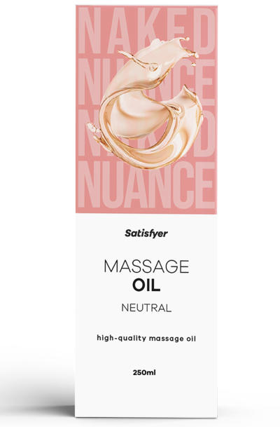 Huile de massage neutre 250 ml Satisfyer Contenance : 250 ML, Parfum : Neutre