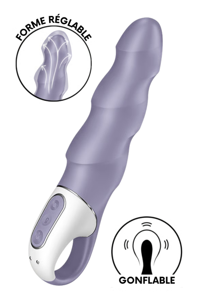 Accueil 18 Vibromasseur gonflable Satisfyer Air Pump Vibrator 1 Couleur : Violet