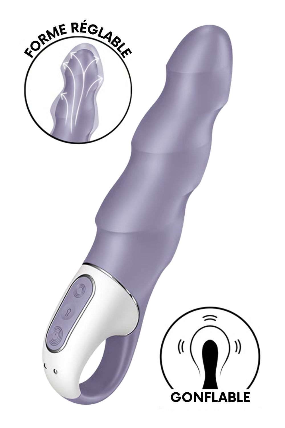 Vibromasseur gonflable Satisfyer Air Pump Vibrator 1 Couleur : Violet 1 Vibromasseur gonflable Satisfyer Air Pump Vibrator 1 Couleur : Violet
