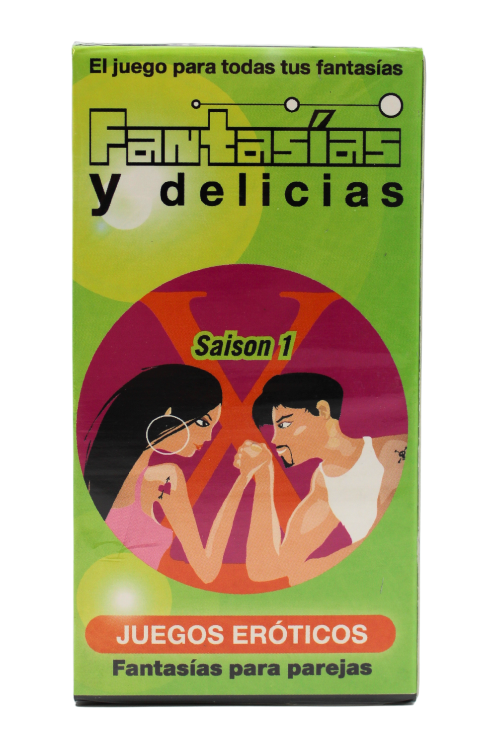 SPANISH Jeu de cartes Vices et Delices Version ESPAGNOL - Saison 1 Taille : TU 1 SPANISH Jeu de cartes Vices et Delices Version ESPAGNOL - Saison 1 Taille : TU