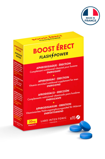 Accueil 16 Stimulant homme Boost Erect 15 comprimés Contenance : 15 comprimés