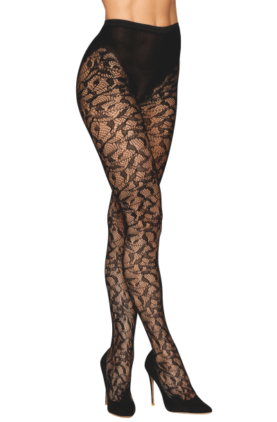 Accueil 12 Collant fantaisie noir avec imprimé culotte Taille : Taille Unique - OS, Couleur : Noir