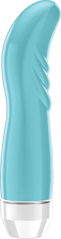 Vibromasseur avec strie turquoise point G multivitesse Couleur : Turquoise 1 Vibromasseur avec strie turquoise point G multivitesse Couleur : Turquoise