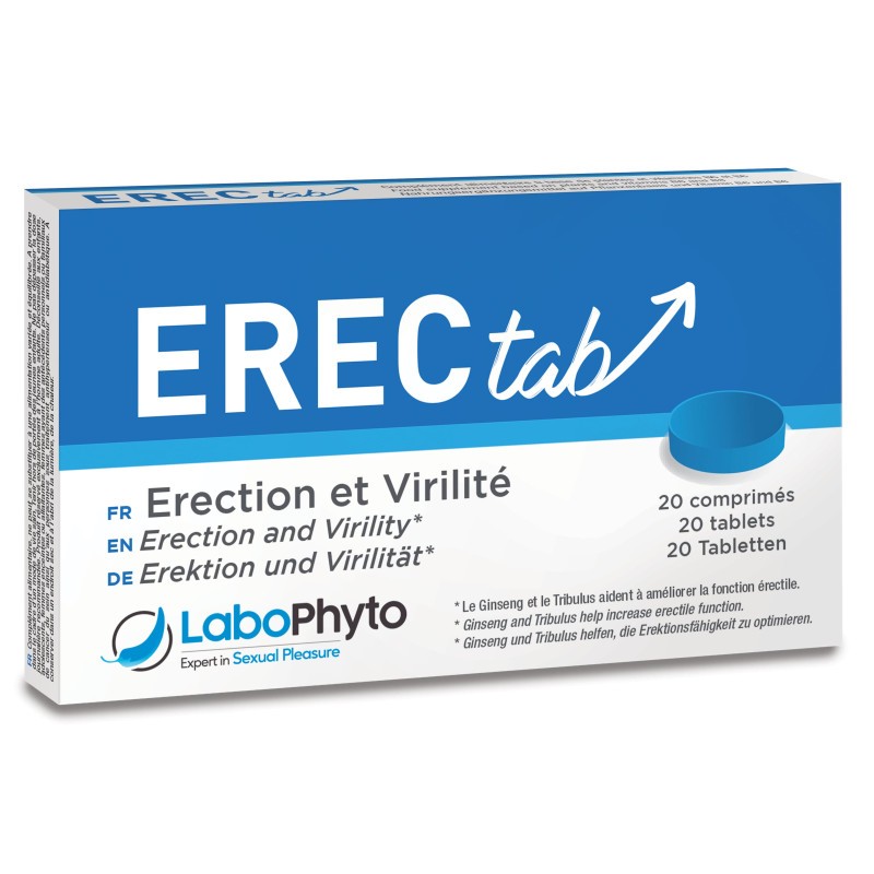 EREC Tab vigueur et performance Contenance : 20 comprimés 1 EREC Tab vigueur et performance Contenance : 20 comprimés