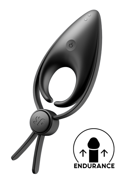 Accueil 19 Cockring vibrant USB silicone réglable Sniper Satisfyer Couleur : Noir