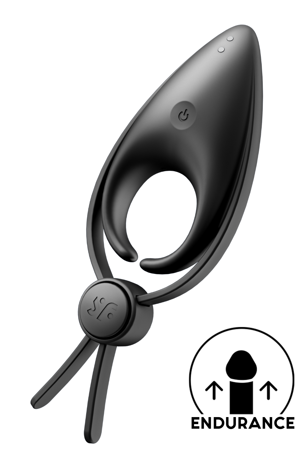 Cockring vibrant USB silicone réglable Sniper Satisfyer Couleur : Noir 1 Cockring vibrant USB silicone réglable Sniper Satisfyer Couleur : Noir