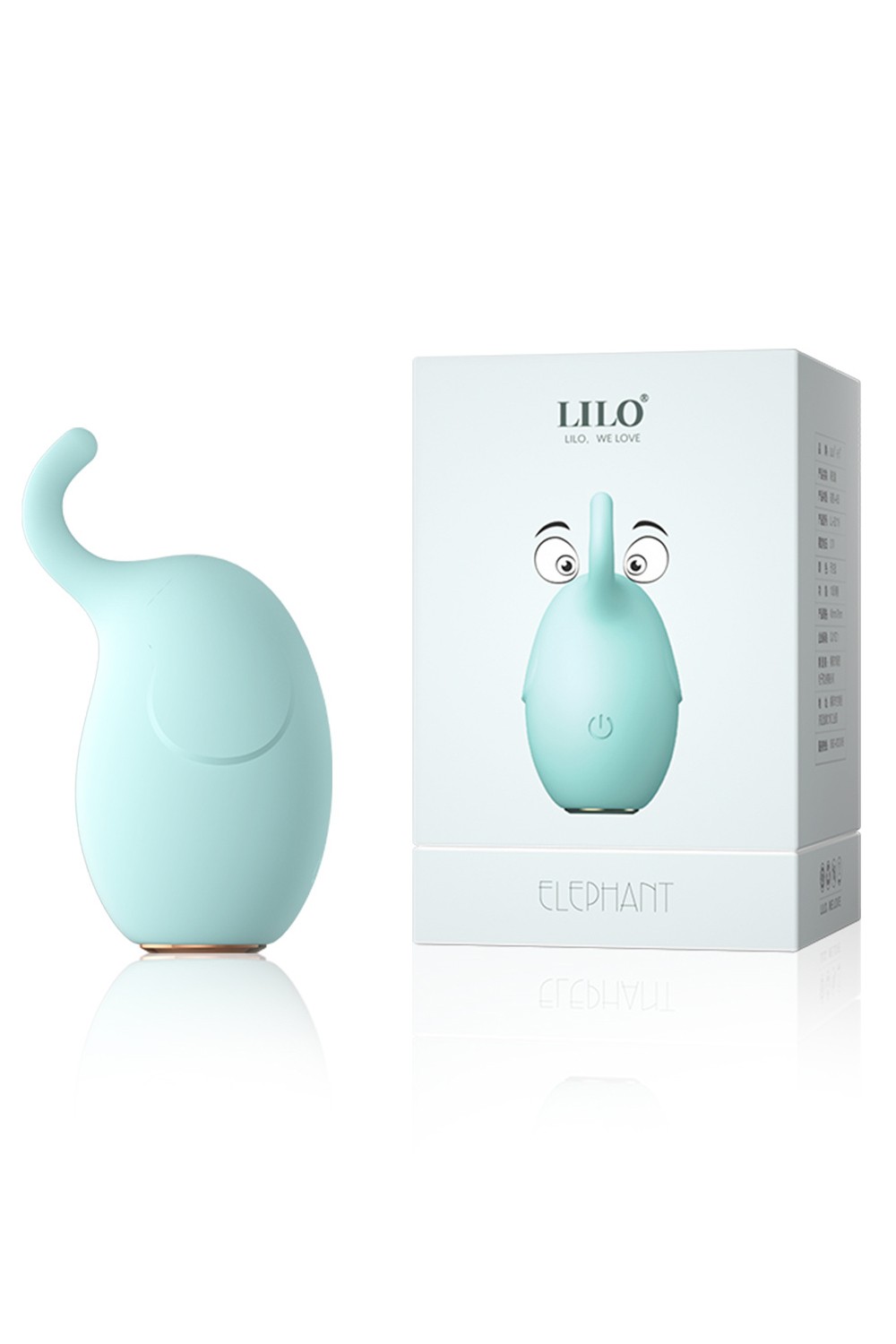 Stimulateur multifonction USB Eléphant Couleur : Bleu 1 Stimulateur multifonction USB Eléphant Couleur : Bleu