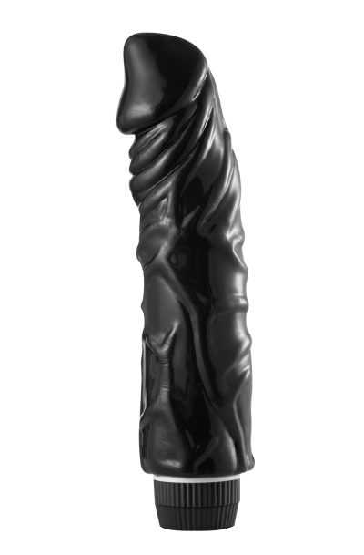 Vibromasseur réaliste couleur noir 22 cm de long Couleur : Noir
