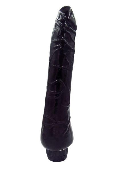 Vibromasseur réalise noir veiné de 25 cm Couleur : Noir