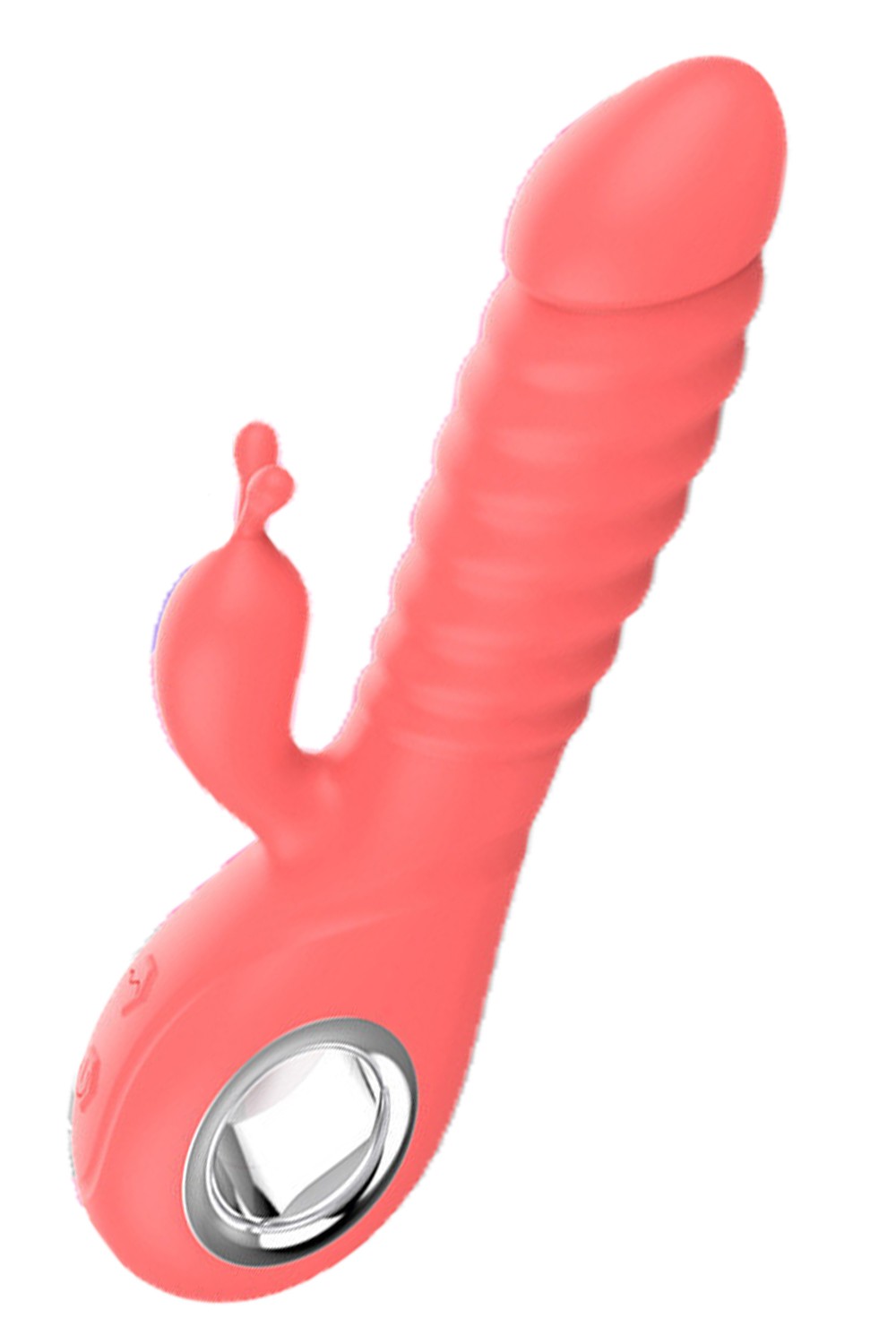 Vibromasseur rabbit rotatif 7 vibrations USB Couleur : Rose 1 Vibromasseur rabbit rotatif 7 vibrations USB Couleur : Rose