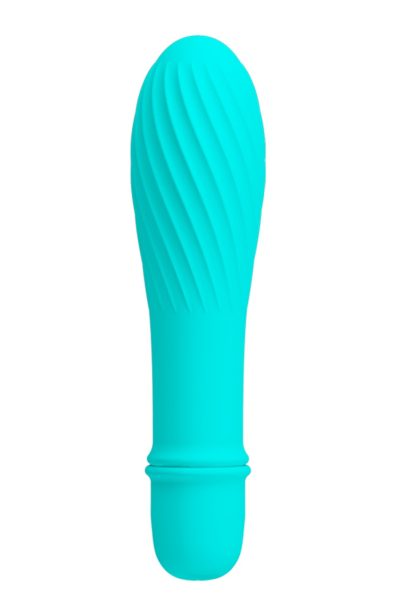 Vibromasseur waterproof Turquoise Couleur : Bleu
