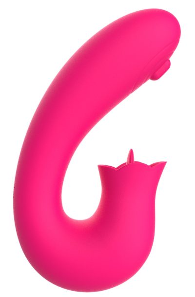 Vibromasseur 2 en 1 G-spot et stimulateur de clitoris USB Kali rose Couleur : Rose