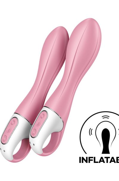 Vibromasseur gonflable G-Spot rose USB Air Pump Vibrator 2 Satisfyer Couleur : Rose