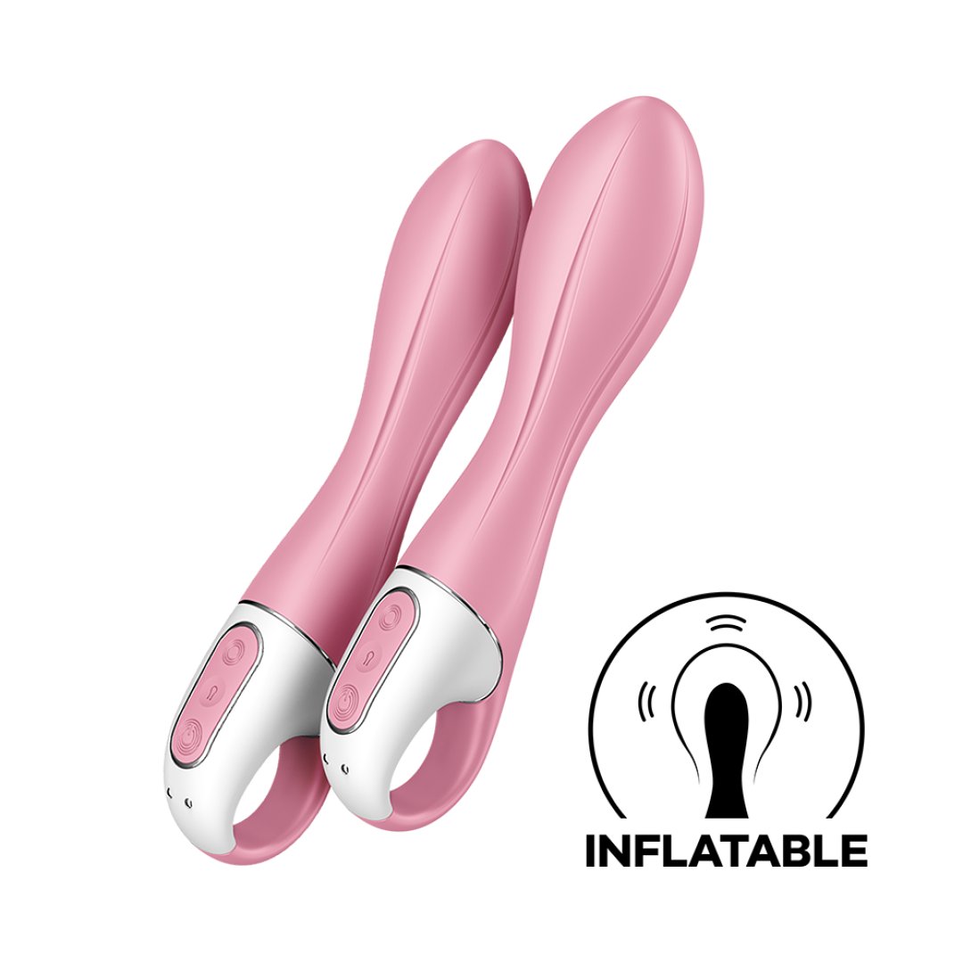 Vibromasseur gonflable G-Spot rose USB Air Pump Vibrator 2 Satisfyer Couleur : Rose 1 Vibromasseur gonflable G-Spot rose USB Air Pump Vibrator 2 Satisfyer Couleur : Rose