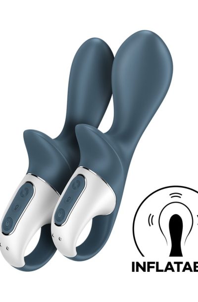 Vibromasseur gonflable anal gris USB Air Pump Booty 2 Satisfyer Couleur : Gris