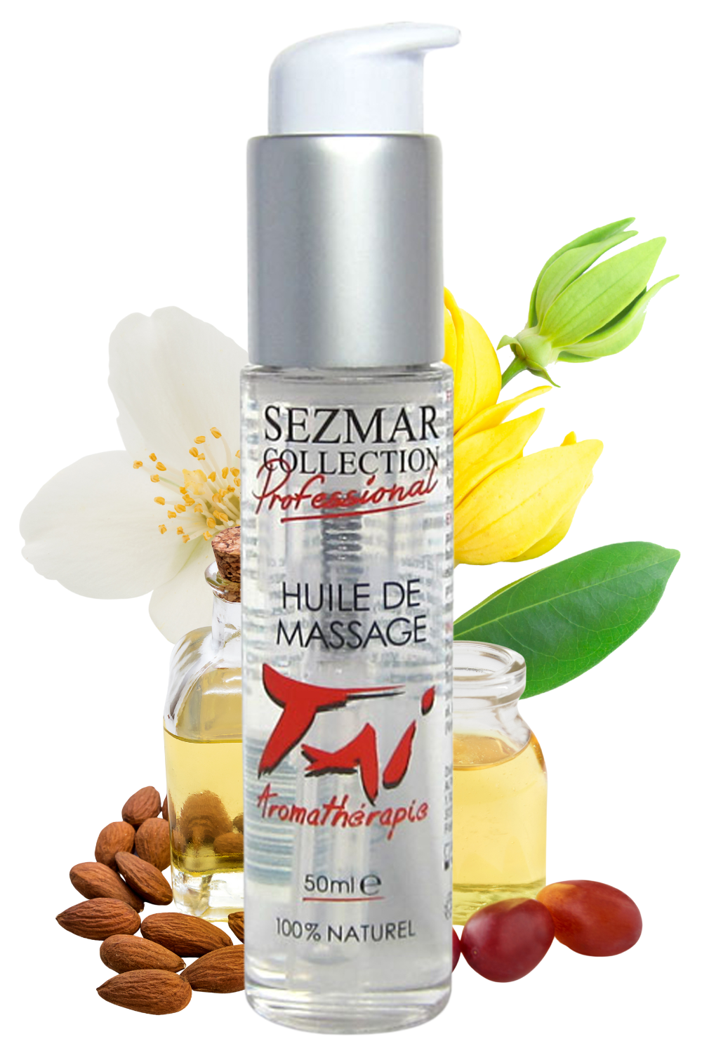 Huile de massage professionnelle TAI 100% naturelle 50 ml Contenance : 50 ML 1 Huile de massage professionnelle TAI 100% naturelle 50 ml Contenance : 50 ML