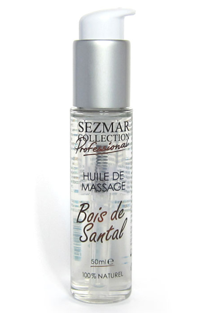 Huile de massage professionnelle Bois de Santal 100% naturelle 50 ml Contenance : 50 ML