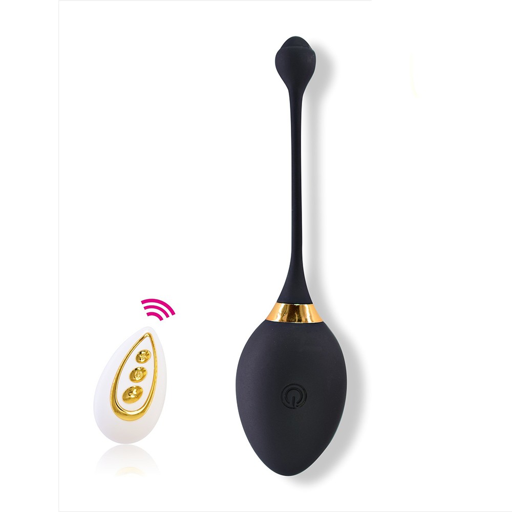 Œuf vibrant noir télécommandé USB noir Couleur : Noir 1 Œuf vibrant noir télécommandé USB noir Couleur : Noir