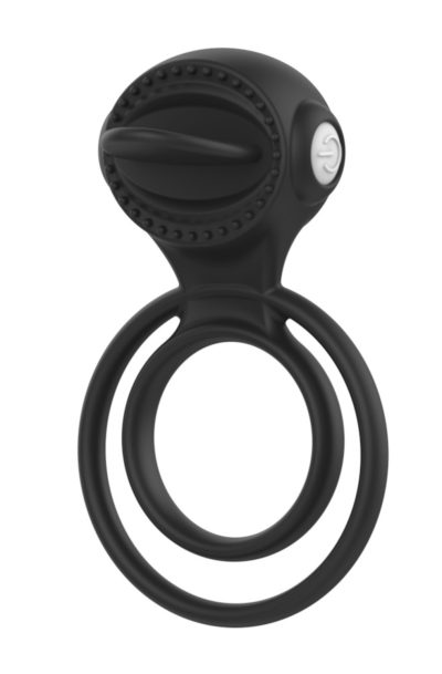 Anneau vibrant 1 seul mode de vibration très extensible noir Couleur : Noir