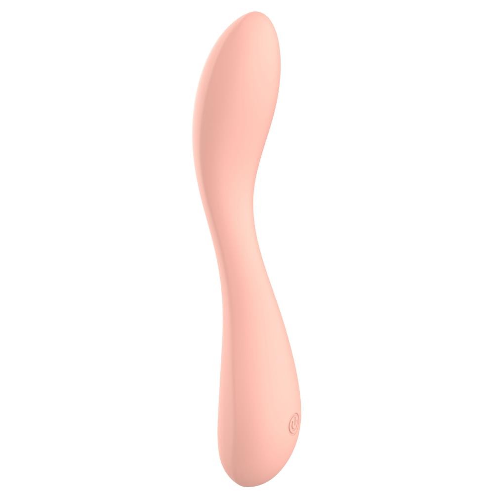 Vibromasseur USB 10 vitesses couleur pêche Geena Couleur : Peche 1 Vibromasseur USB 10 vitesses couleur pêche Geena Couleur : Peche