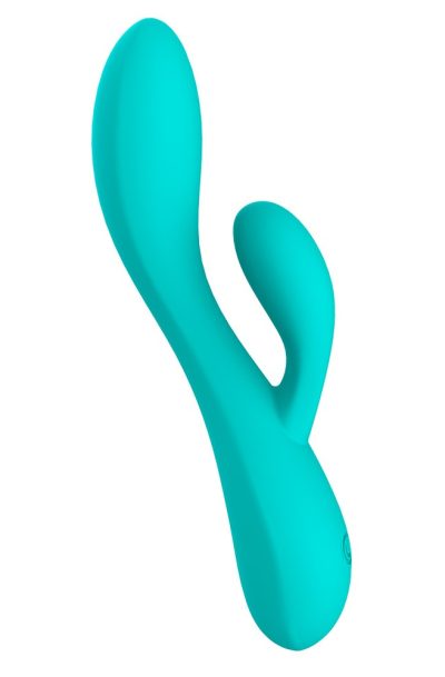 Vibromasseur rabbit USB turquoise NINA Couleur : Turquoise