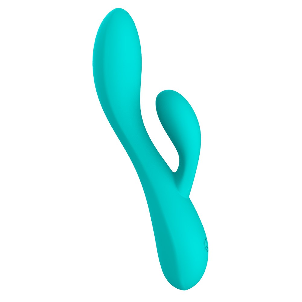 Vibromasseur rabbit USB turquoise NINA Couleur : Turquoise 1 Vibromasseur rabbit USB turquoise NINA Couleur : Turquoise