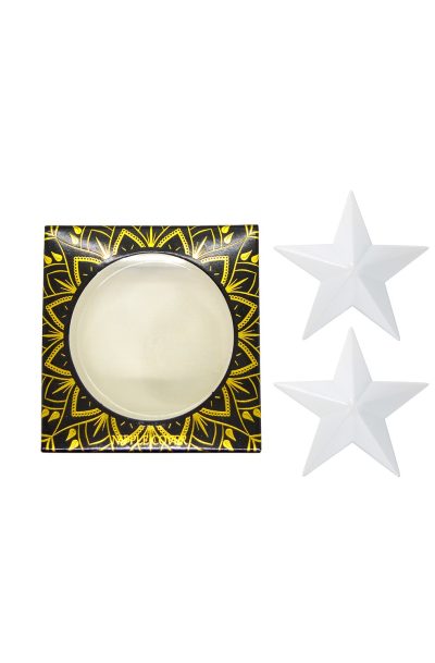 Nipple Métal blanc Cache tétons d'étoile Couleur : Blanc