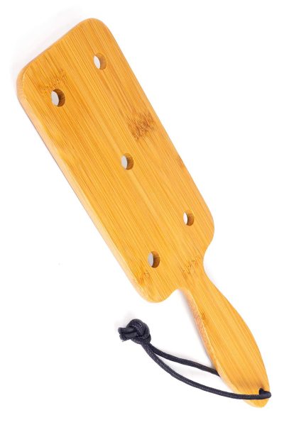 Paddle en bambou 26.7 cm BDSM Taille : Taille unique