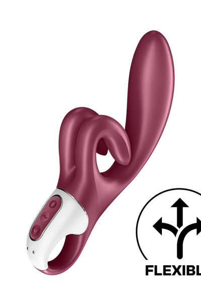 Accueil 18 Vibromasseur rabbit point G rouge double stimulation clitoridienne Touch Me Satisfyer Couleur : Rouge
