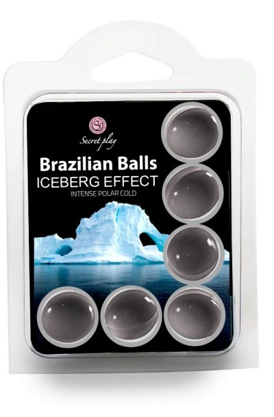 Boules de massage brésiliennes effet Iceberg x6 Contenance : x 2