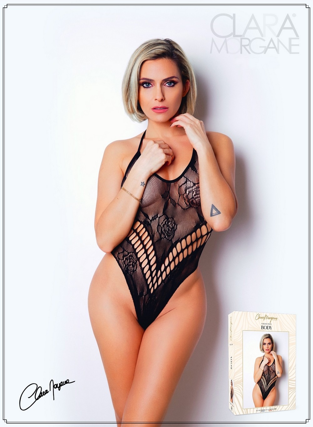 Body effet string sexy noir en résille - Le Numéro 4 - Collection Body Taille : Taille Unique - OS, Couleur : Noir 1 Body effet string sexy noir en résille - Le Numéro 4 - Collection Body Taille : Taille Unique - OS, Couleur : Noir