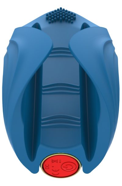 Accueil 16 Masturbateur vibrant bleu en silicone, USB MILO Couleur : Bleu
