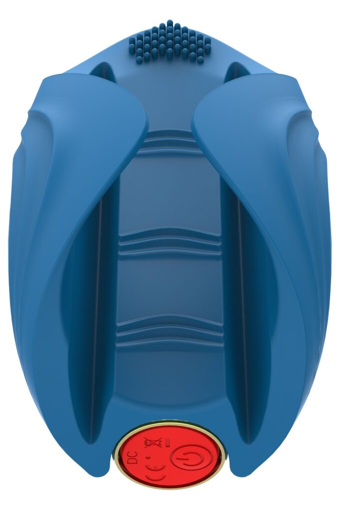 Accueil 11 Masturbateur vibrant bleu en silicone, USB MILO Couleur : Bleu