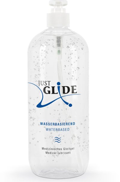 Lubrifiant végétalien 1000ml à base d'eau Just Glide Contenance : 1000 ml