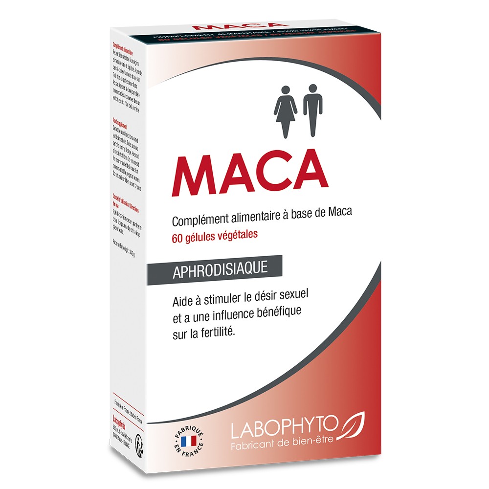 Maca désir sexuel homme et femme 60 gélules Contenance : 60 gélules 1 Maca désir sexuel homme et femme 60 gélules Contenance : 60 gélules