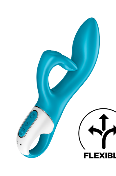 Accueil 14 Vibromasseur rabbit bleu USB Embrace Me Satisfyer Couleur : Bleu