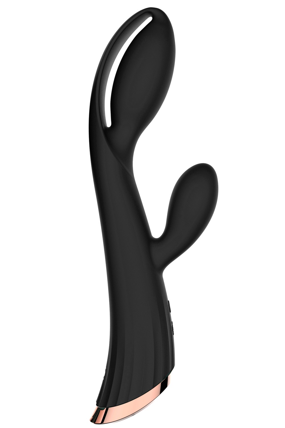 Vibromasseur noir avec stimulateur de clitoris LRIS USB Couleur : Noir 1 Vibromasseur noir avec stimulateur de clitoris LRIS USB Couleur : Noir