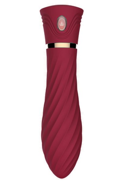 Mini Vibromasseur rouge USB Couleur : Rouge
